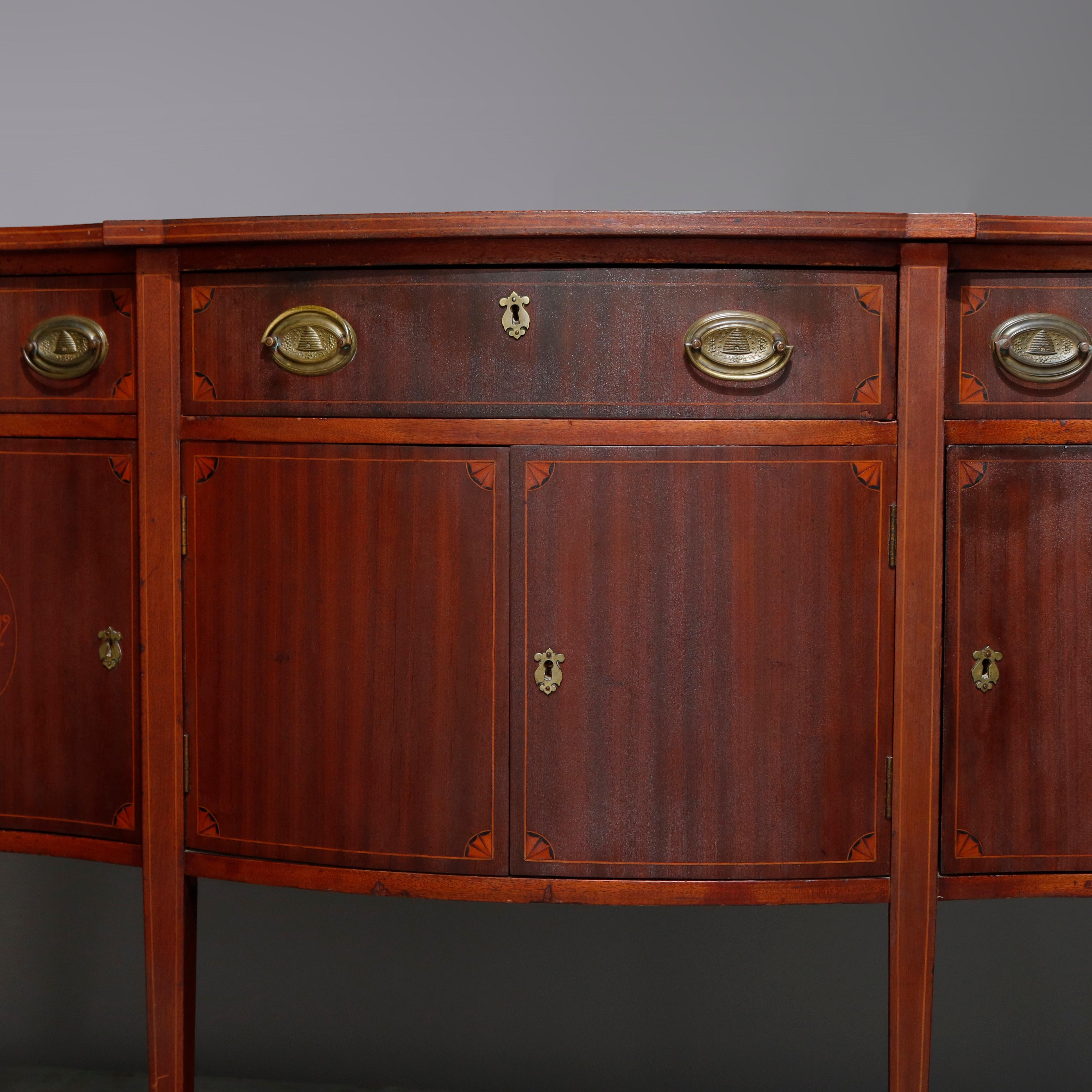 antique mahogany sideboard