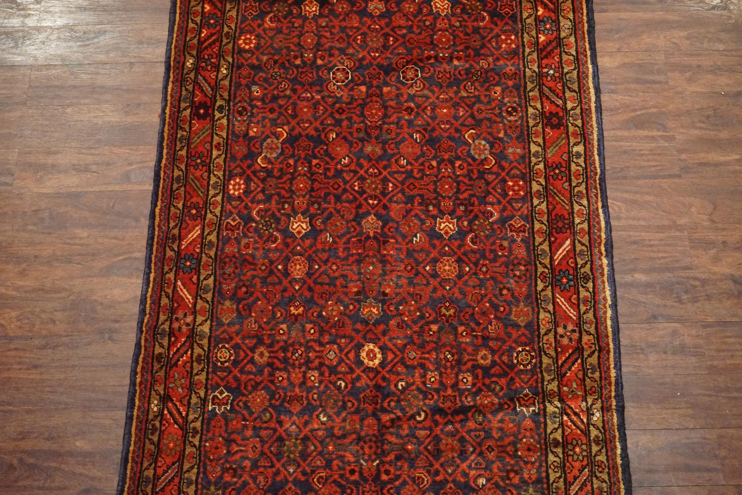 Persian Antique Herati Malayer, circa 1940 For Sale