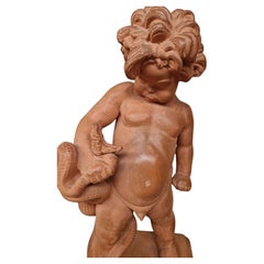 Antique Hercules Sculpture Marcel Courbier 1898-1976
