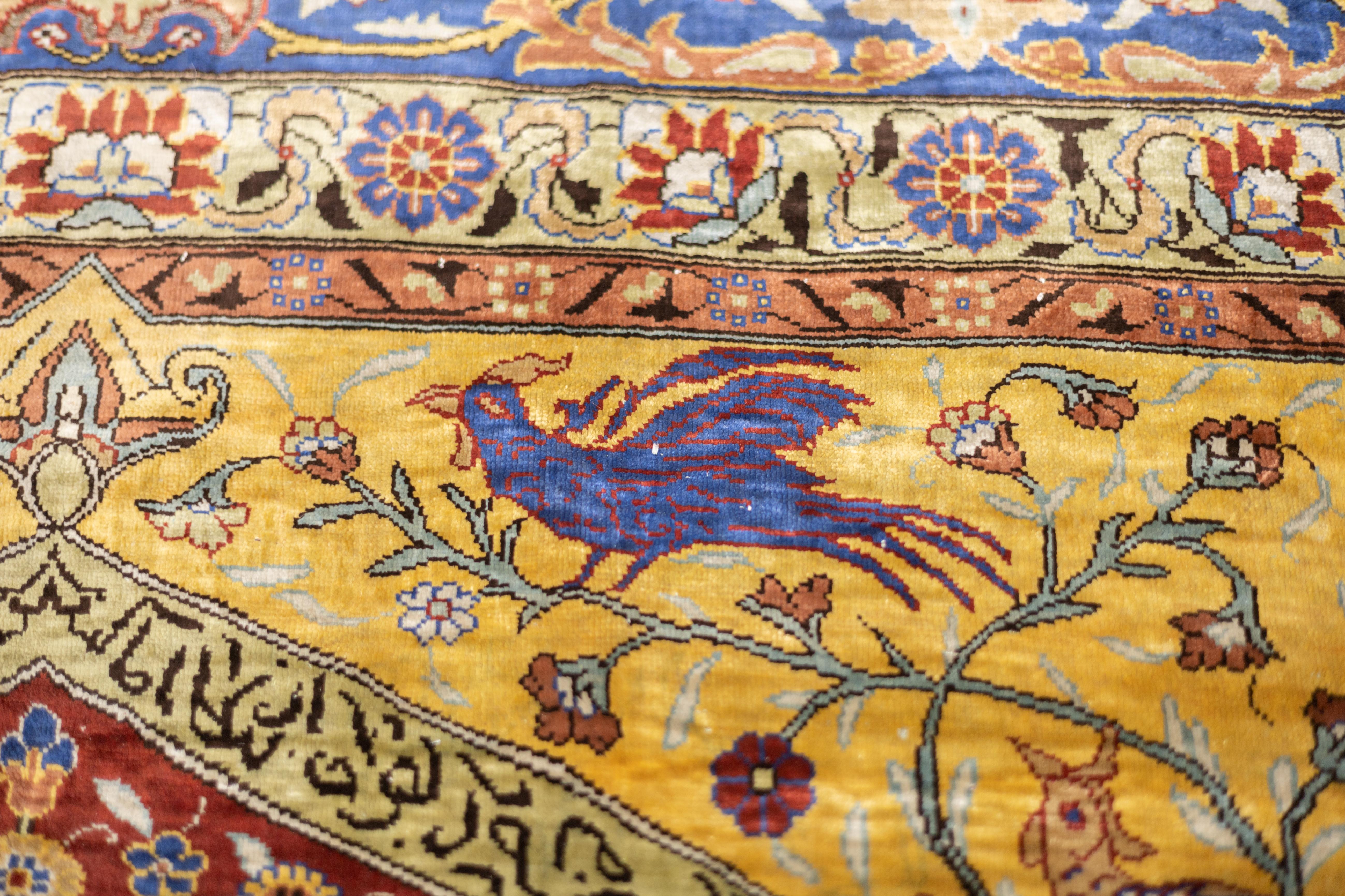 Antique Hereke Rug 4’4” x 6’3