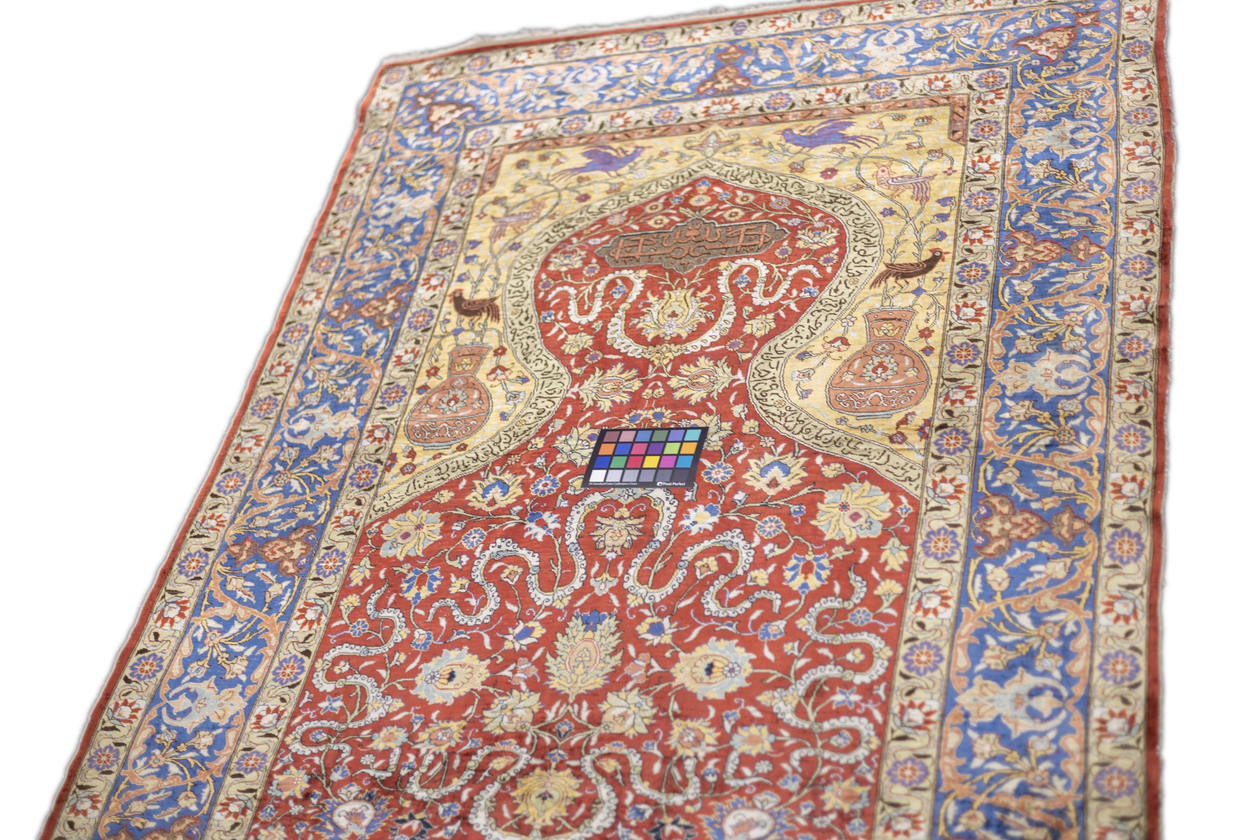 Antique Hereke Rug 4’4” x 6’3