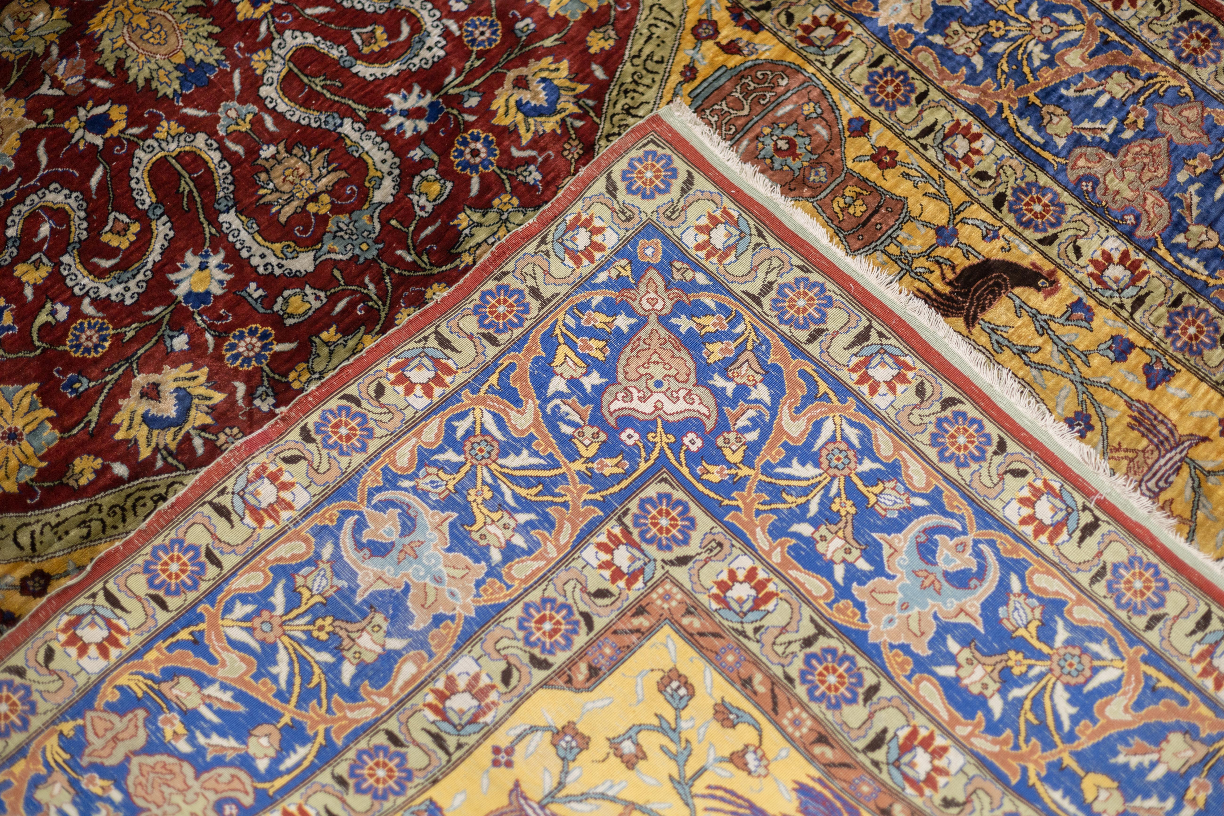 Antique Hereke Rug 4’4” x 6’3