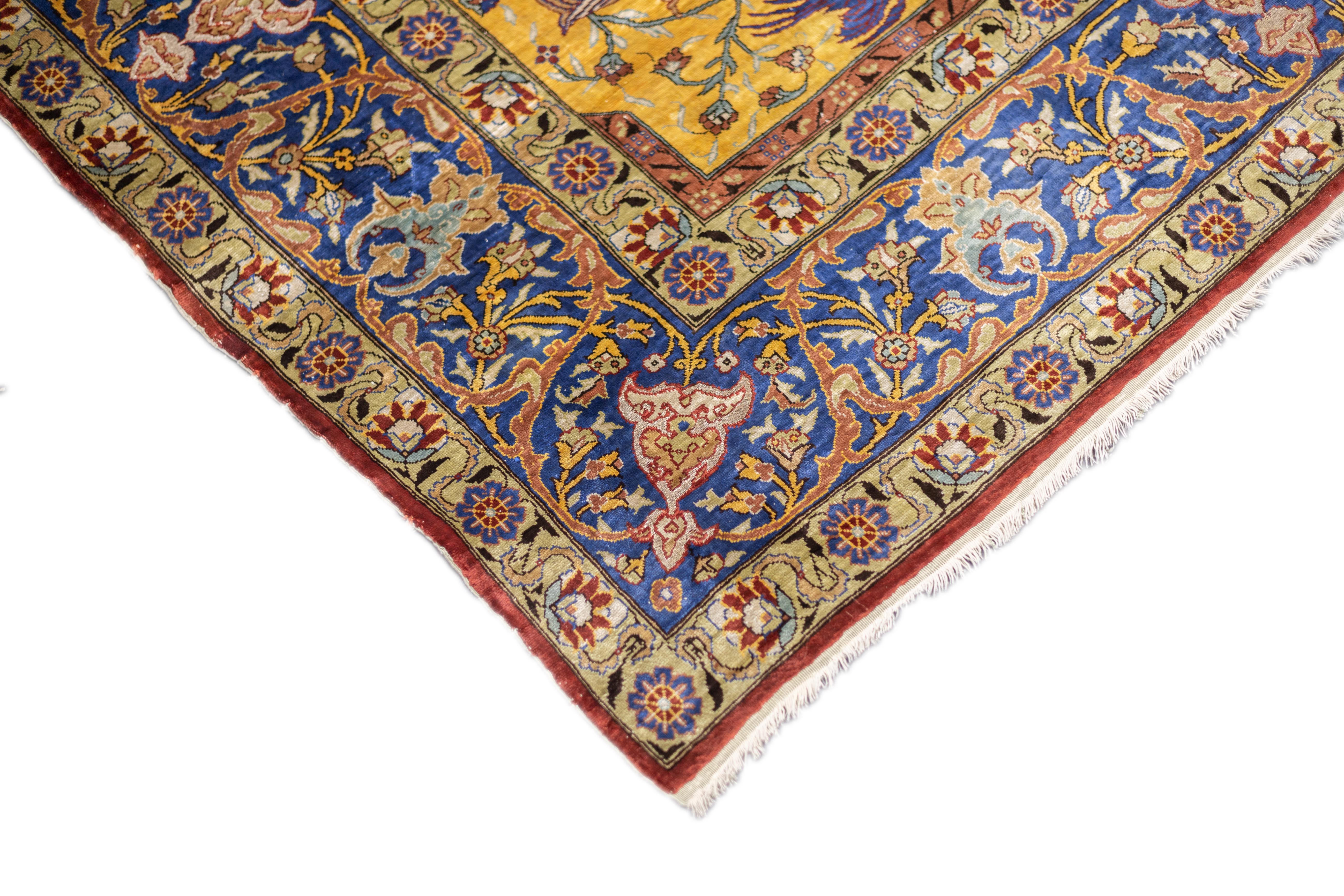 Antique Hereke Rug 4’4” x 6’3