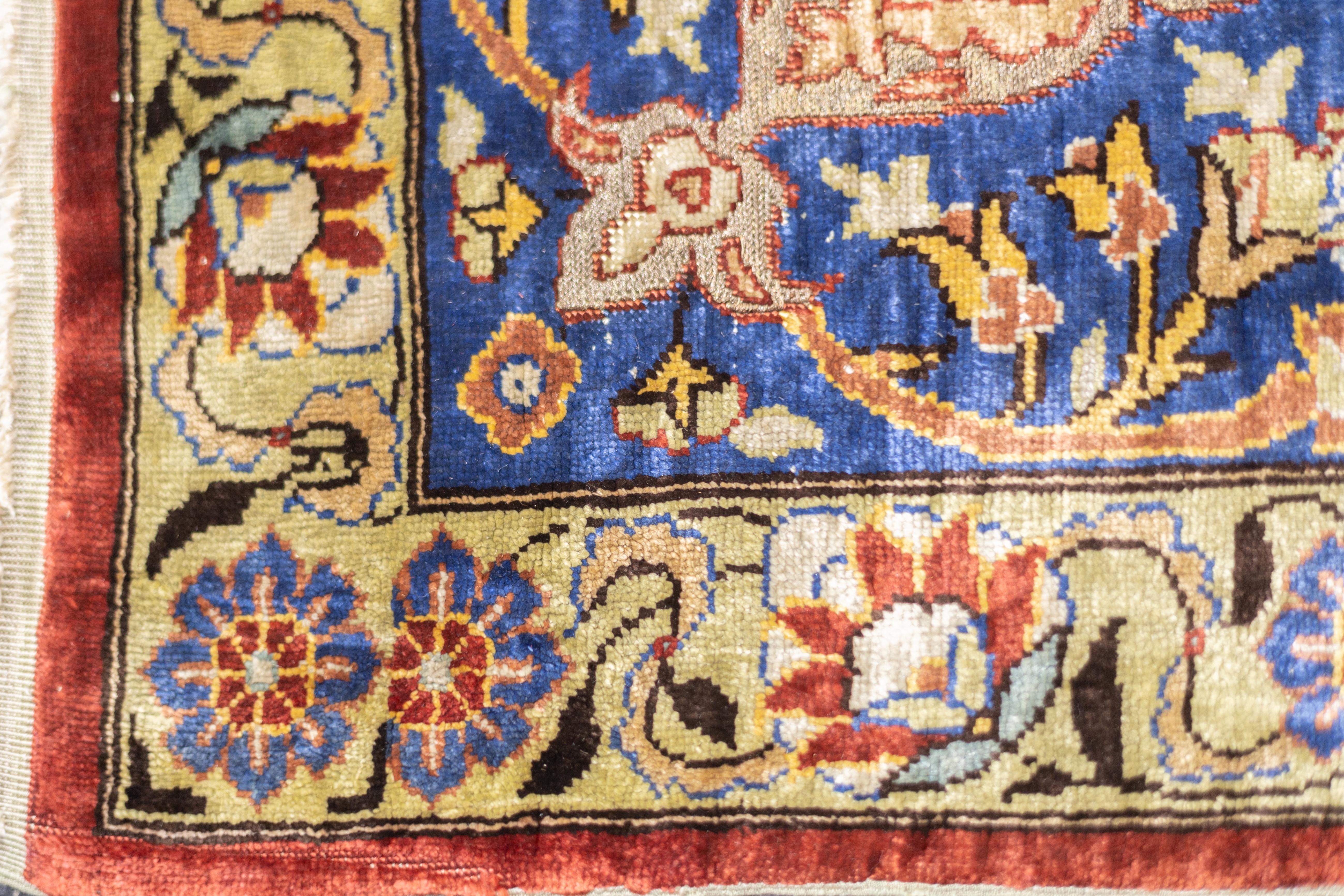 Antique Hereke Rug 4’4” x 6’3