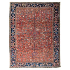 Antique Heriz Carpet 3.05m x 2.30m Antique Heriz Carpet 3.05m x 2.30m