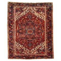 Antique Heriz Carpet 3.22m x 2.48m