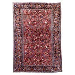 Antique Heriz Carpet 3.29m x 2.25m