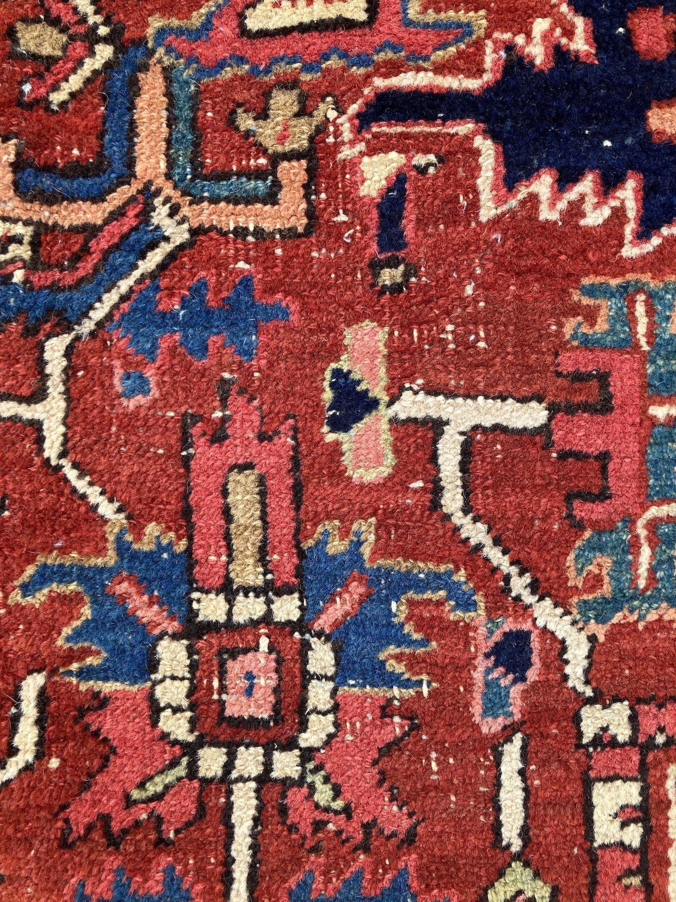 Antique Heriz Carpet For Sale 5