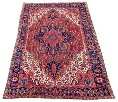 Antique Heriz Carpet 3.36m x 2.37m