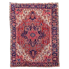 Antique Heriz Carpet 3.36m x 2.37m