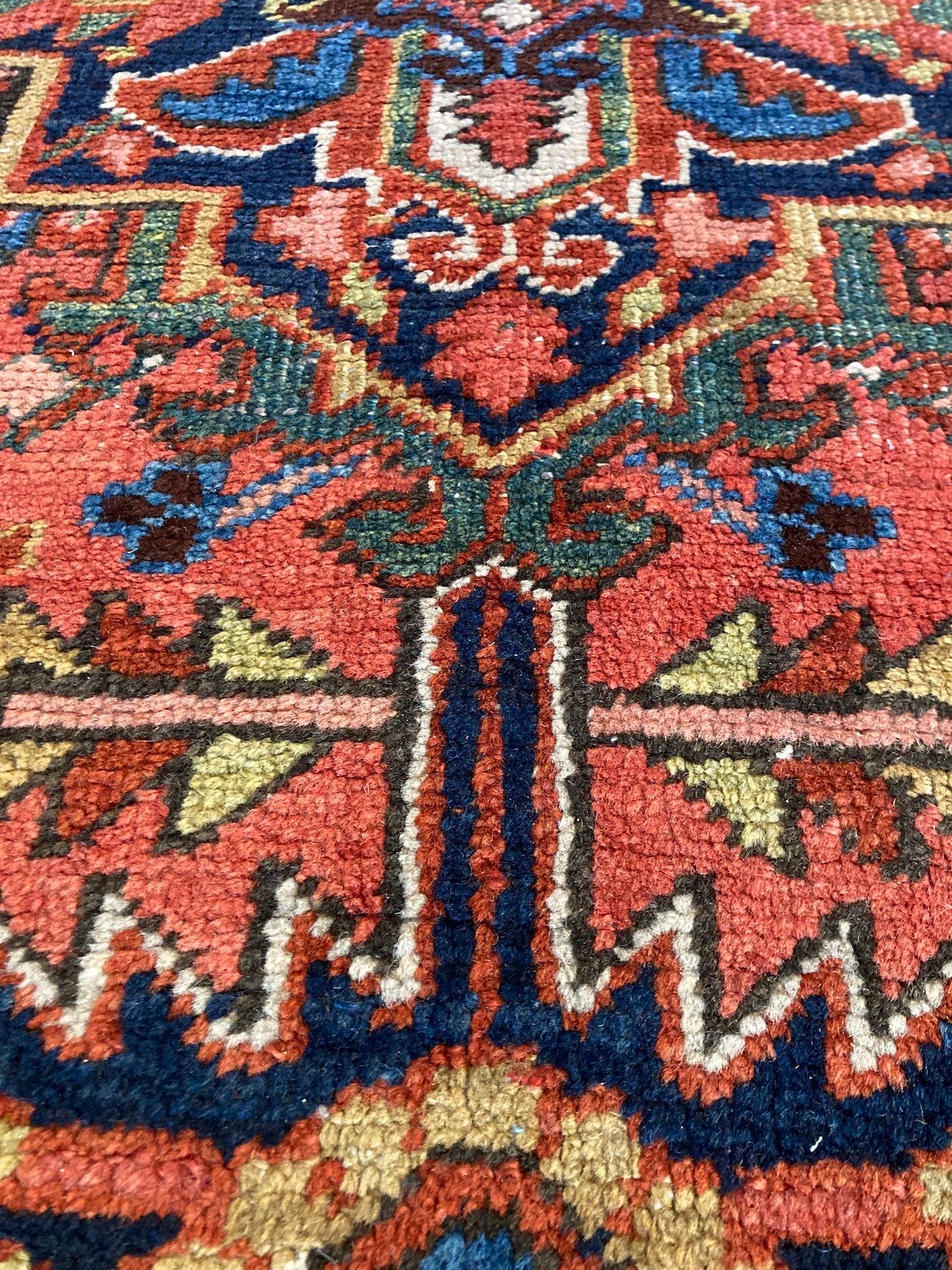 Antique Heriz Carpet For Sale 10