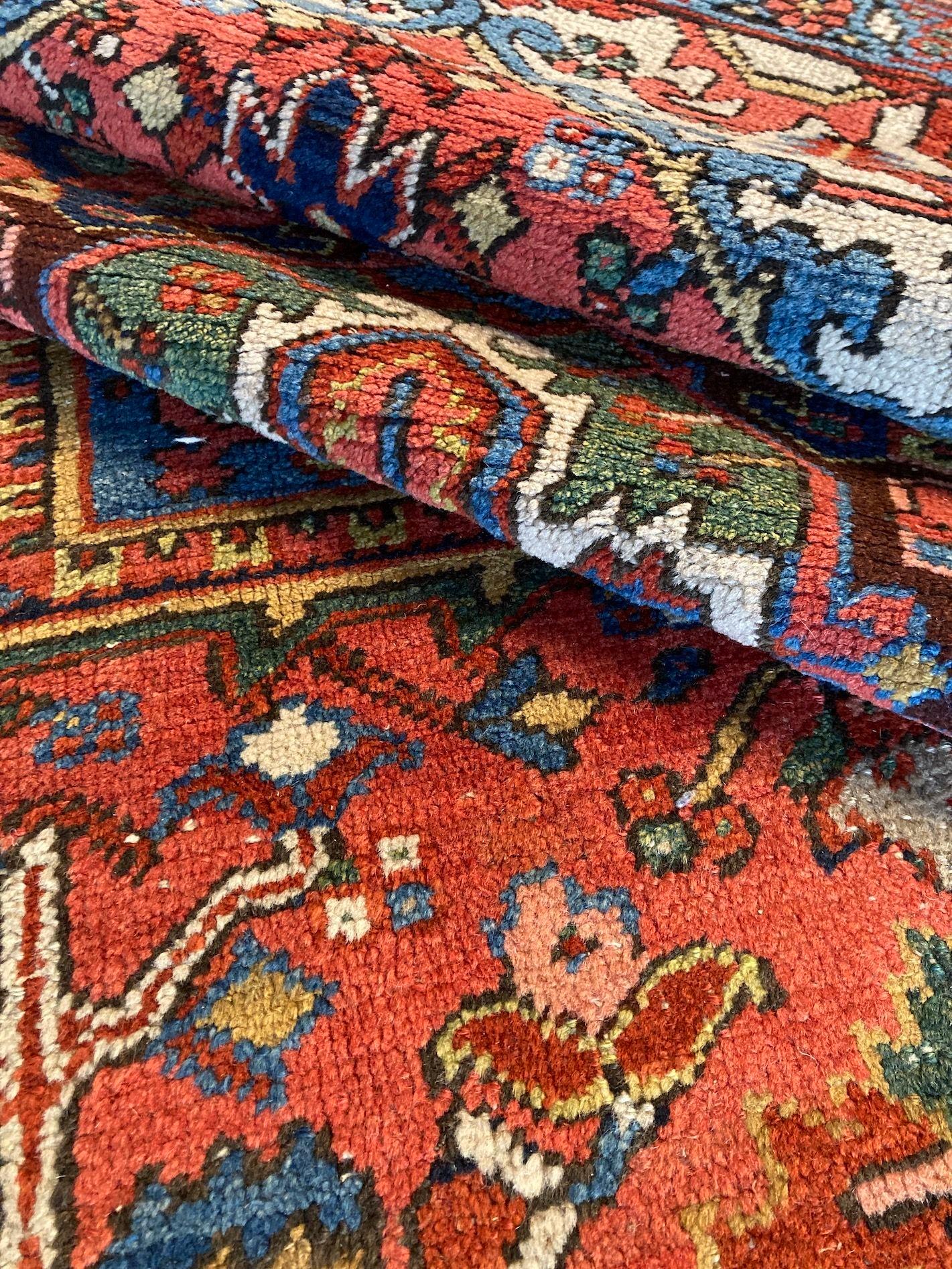 Antique Heriz Carpet For Sale 13