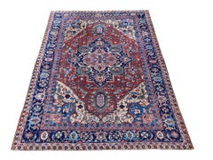 Antique Heriz Carpet 3.43m x 2.56m