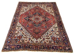 Antique Heriz Carpet 3.44m x 2.63m