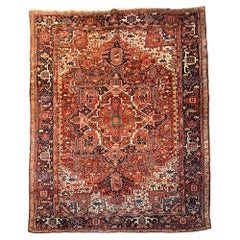 Alfombra Heriz Antigua 3,78m x 2,81m