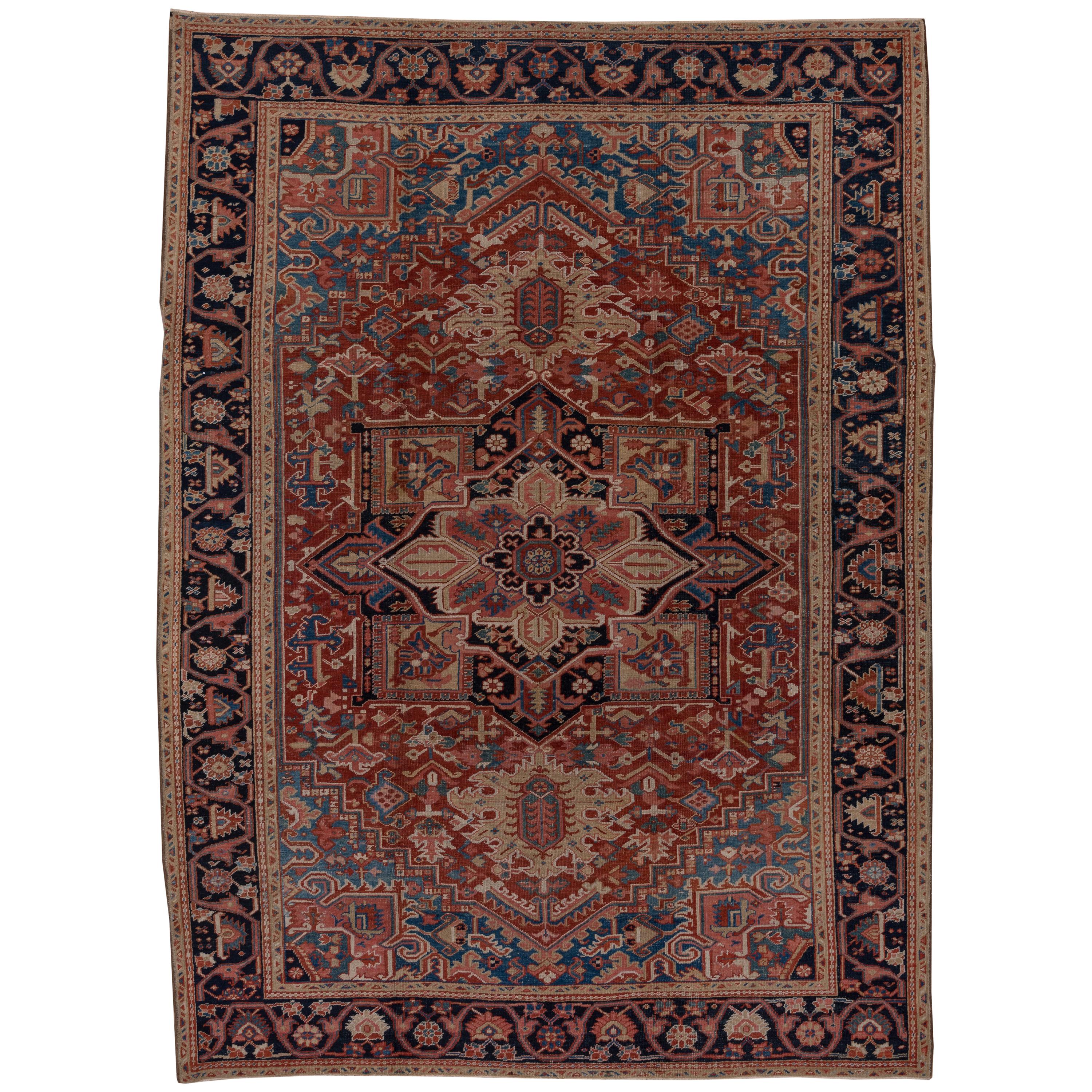 Antique Heriz Carpet, circa 1920s