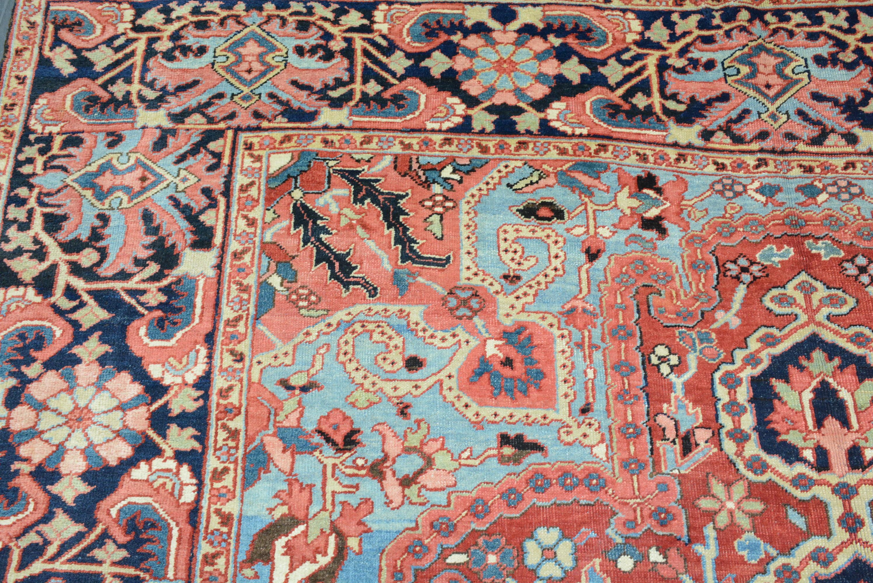 Heriz Serapi Antique Heriz Carpet For Sale