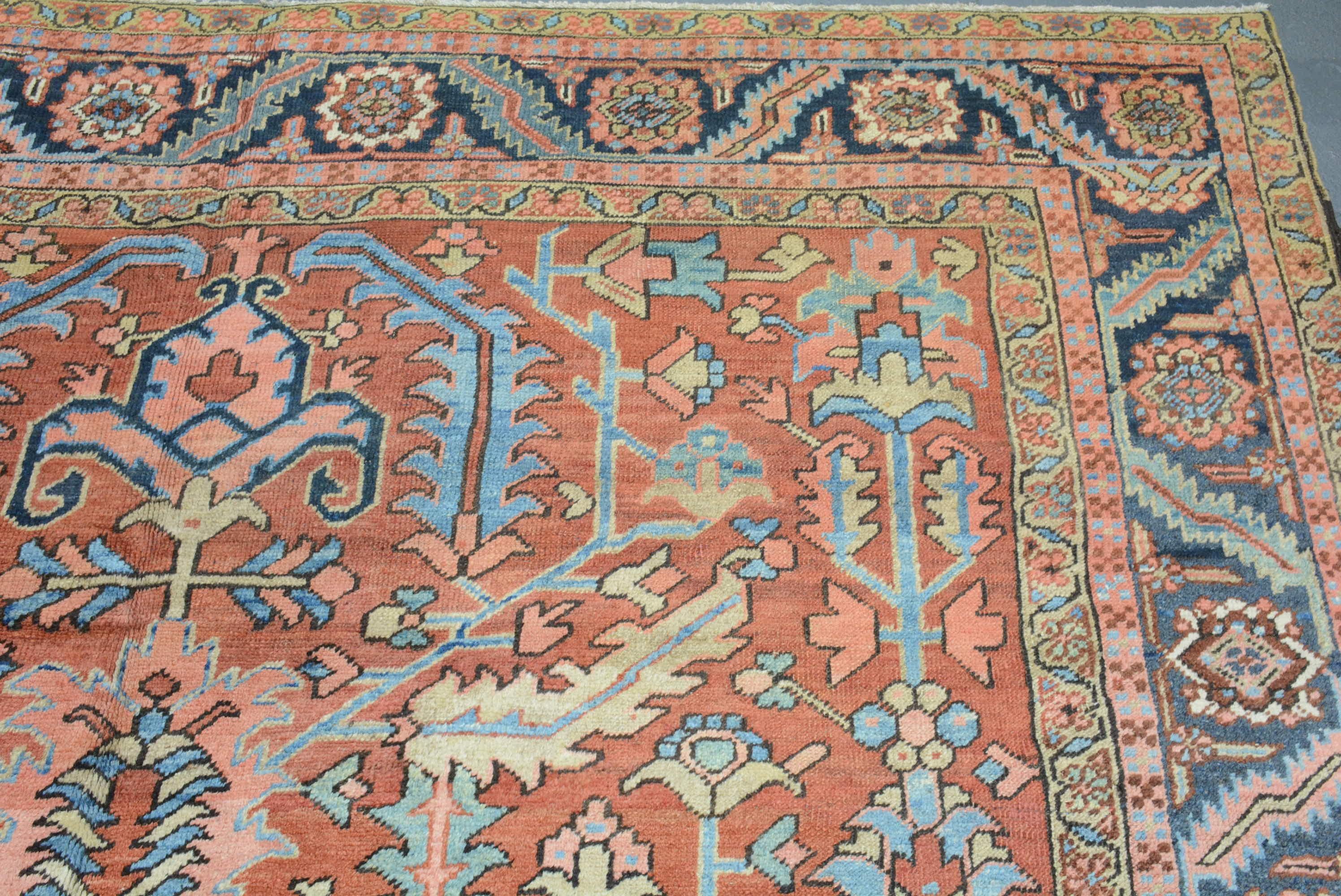 Heriz Serapi Antique Heriz Carpet For Sale