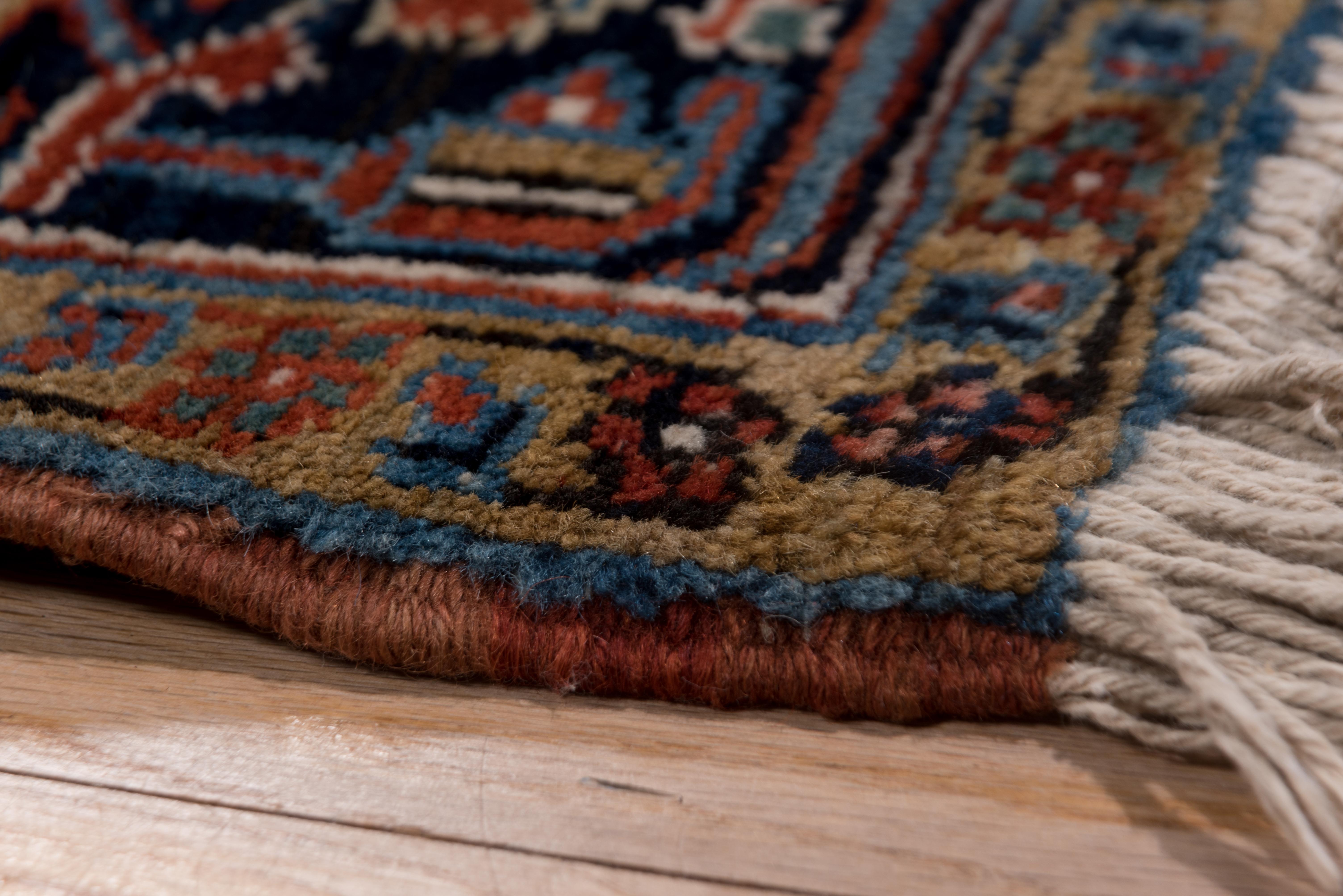 Wool Antique Heriz Carpet