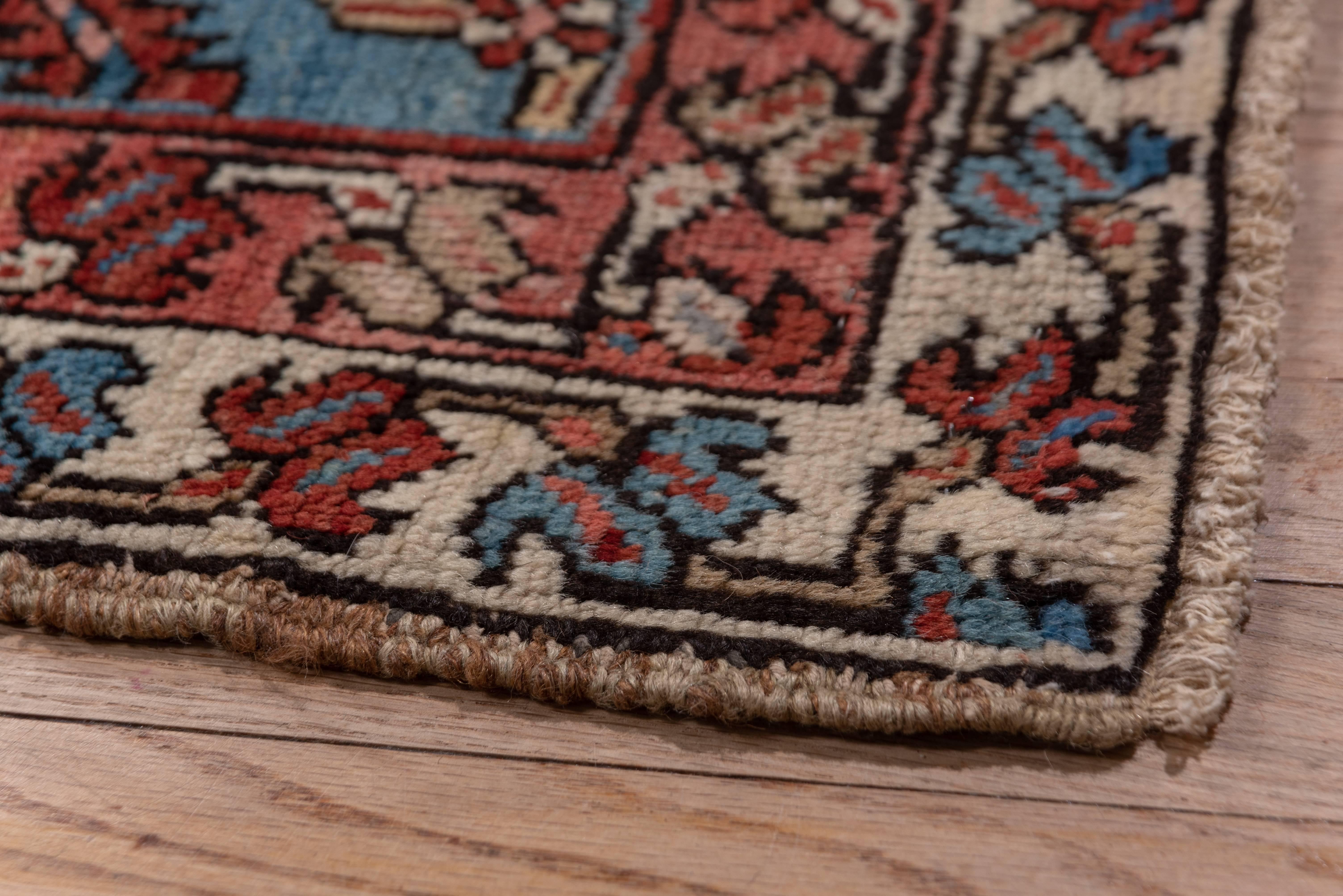 Wool Antique Heriz Carpet