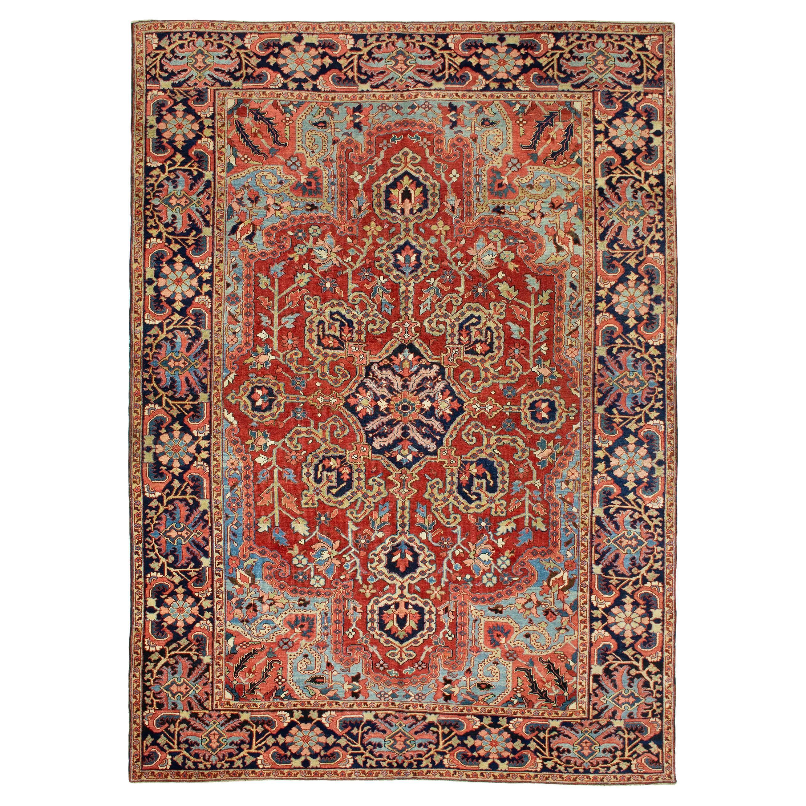 Antique Heriz Carpet