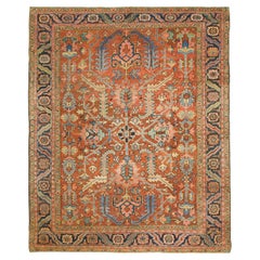 Antique Heriz Carpet