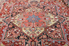 Antique Heriz Light Colors Natural Dyes