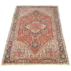 Antique Heriz Light Colors Natural Dyes