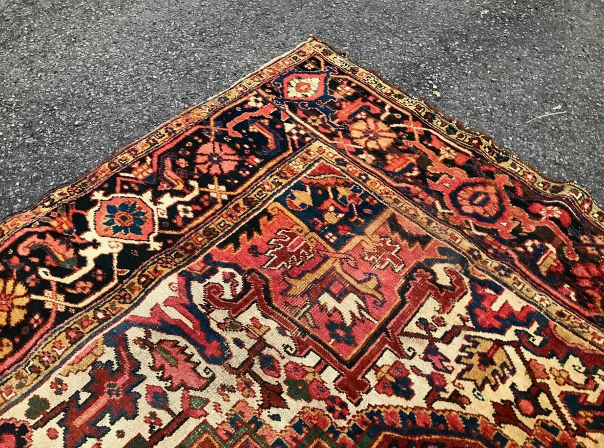 Persiano Antico  PERSIANO   Tappeto orientale Heriz - RR4837 in vendita