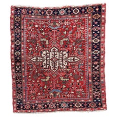Antique Heriz Rug 1.28m x 1.15m Antique Heriz Rug 1.28m x 1.15m