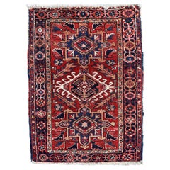 Antique Heriz Rug 1.29m x 0.96m