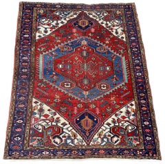 Antique Heriz Rug 1.76m x 1.44mAntique Heriz Rug 1.76m x 1.44m