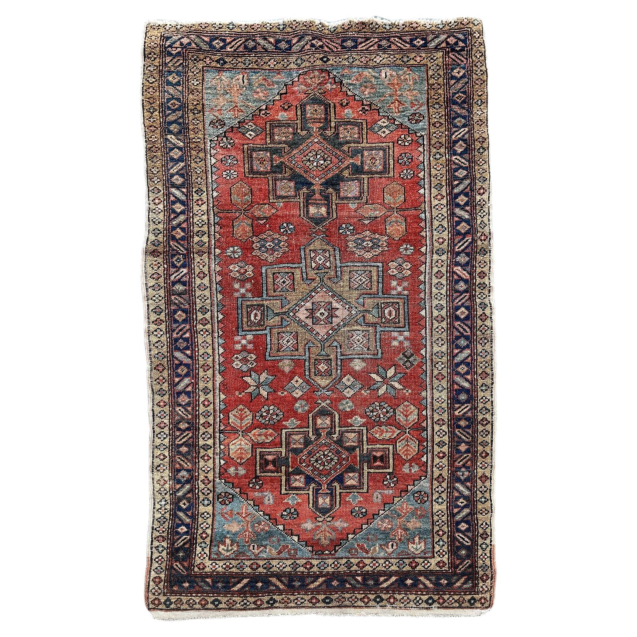 Antique Heriz Rug 1.86m x 1.02m