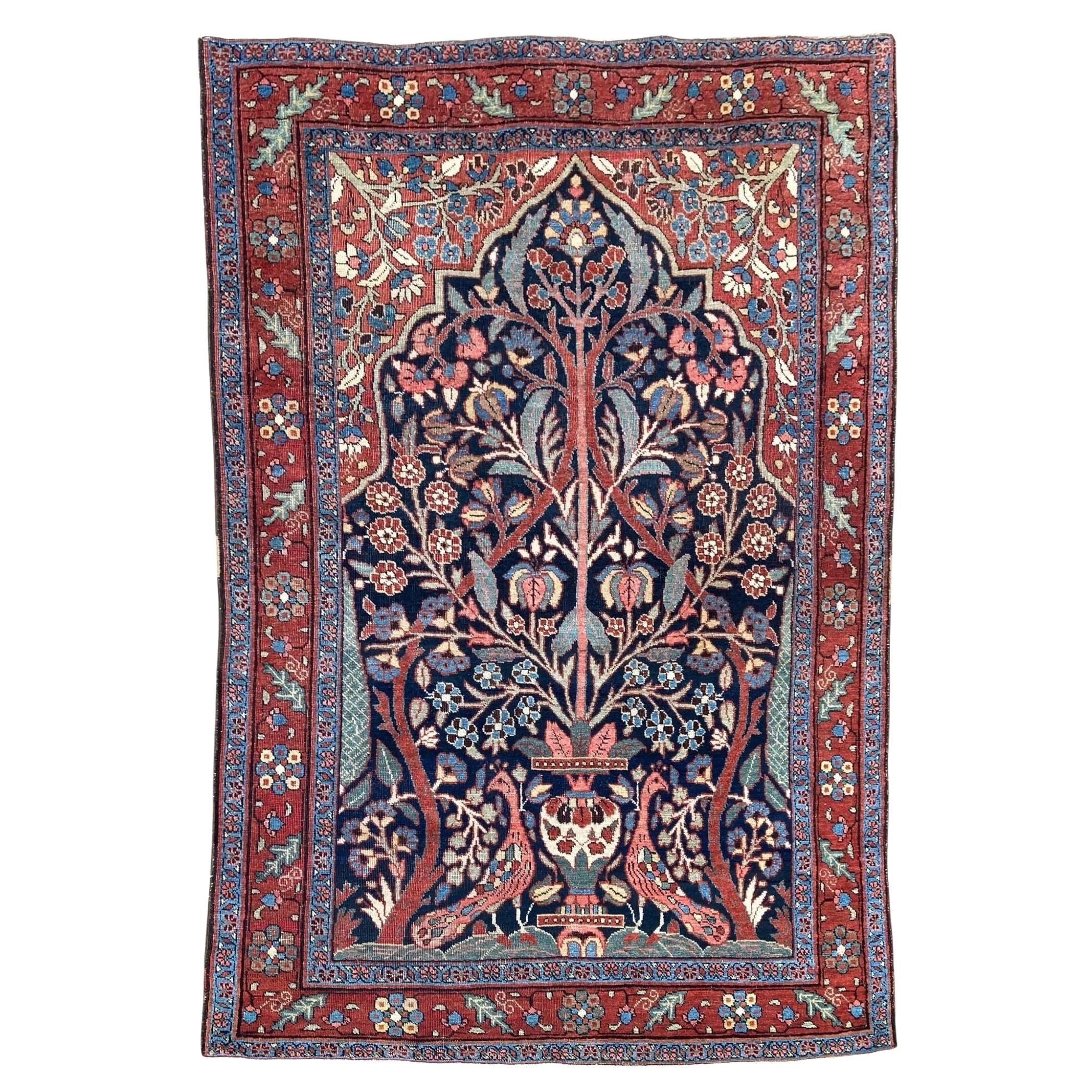 Antique Heriz Rug For Sale at 1stDibs