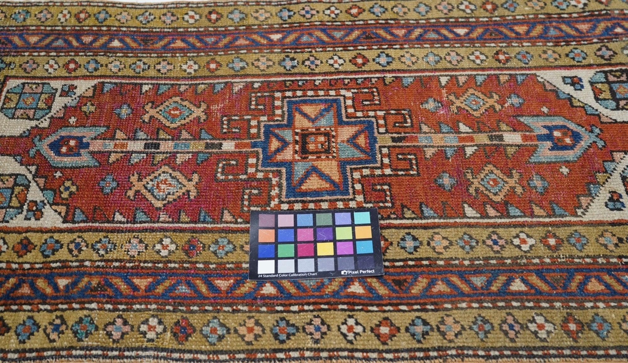 Antique Heriz Rug 2'2'' x 4'0