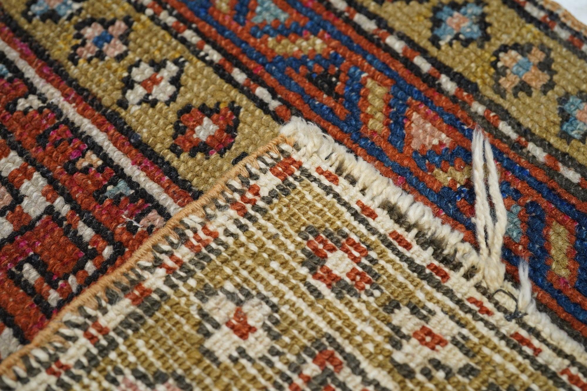 Antique Heriz Rug 2'2'' x 4'0