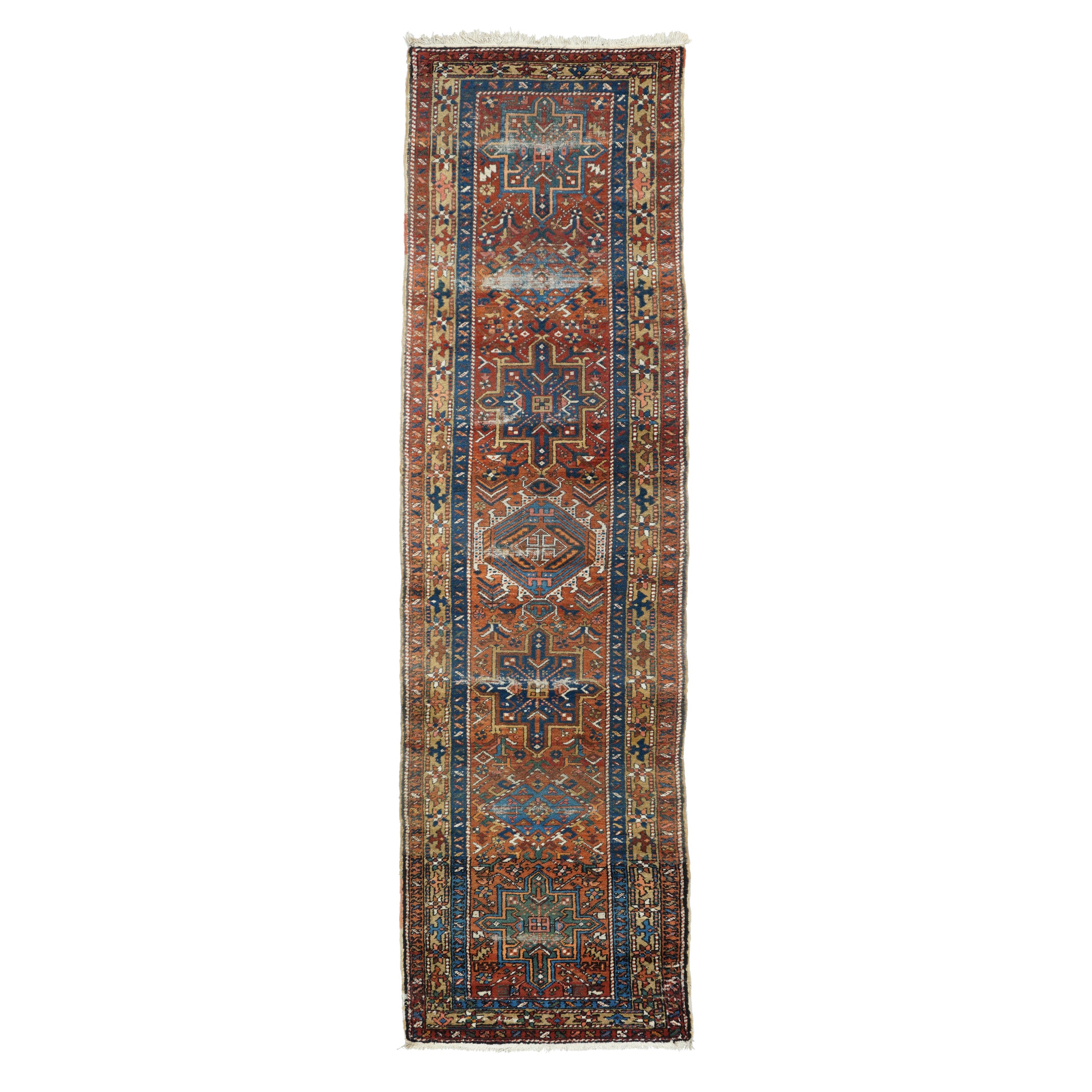 Tapis Heriz antique 2'9'' x 11'0''