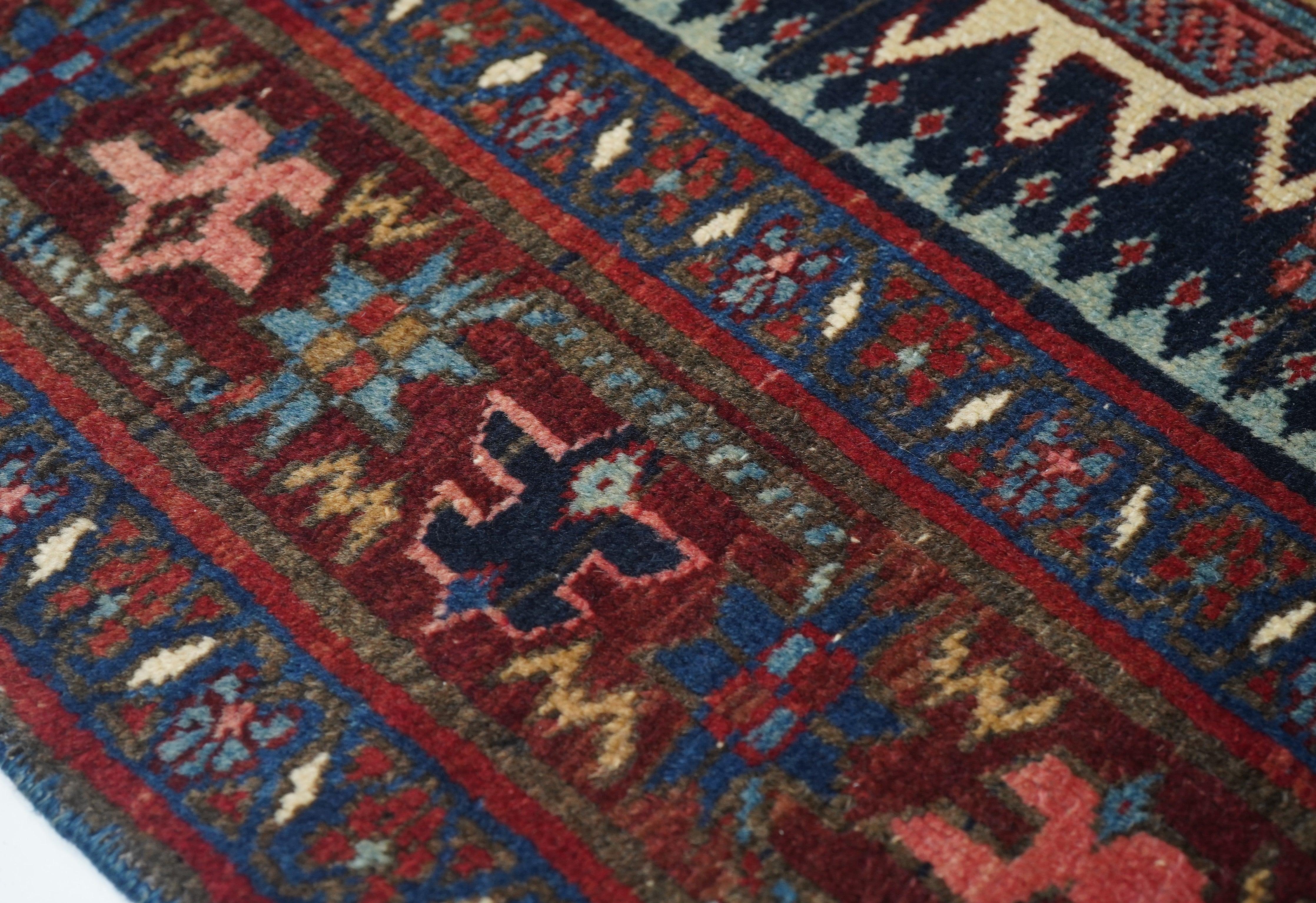 20th Century Antique Heriz Rug 3'0