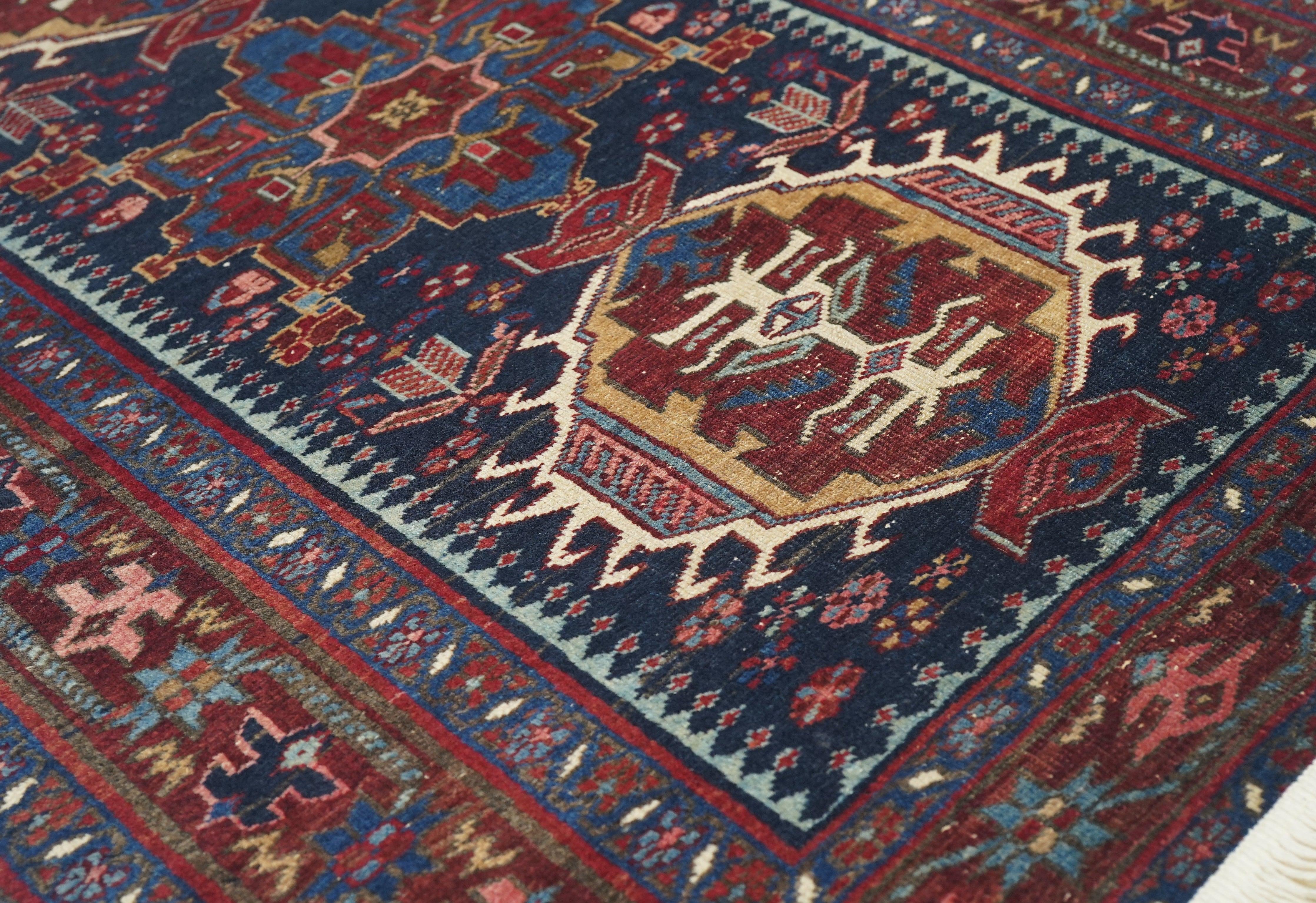 Wool Antique Heriz Rug 3'0