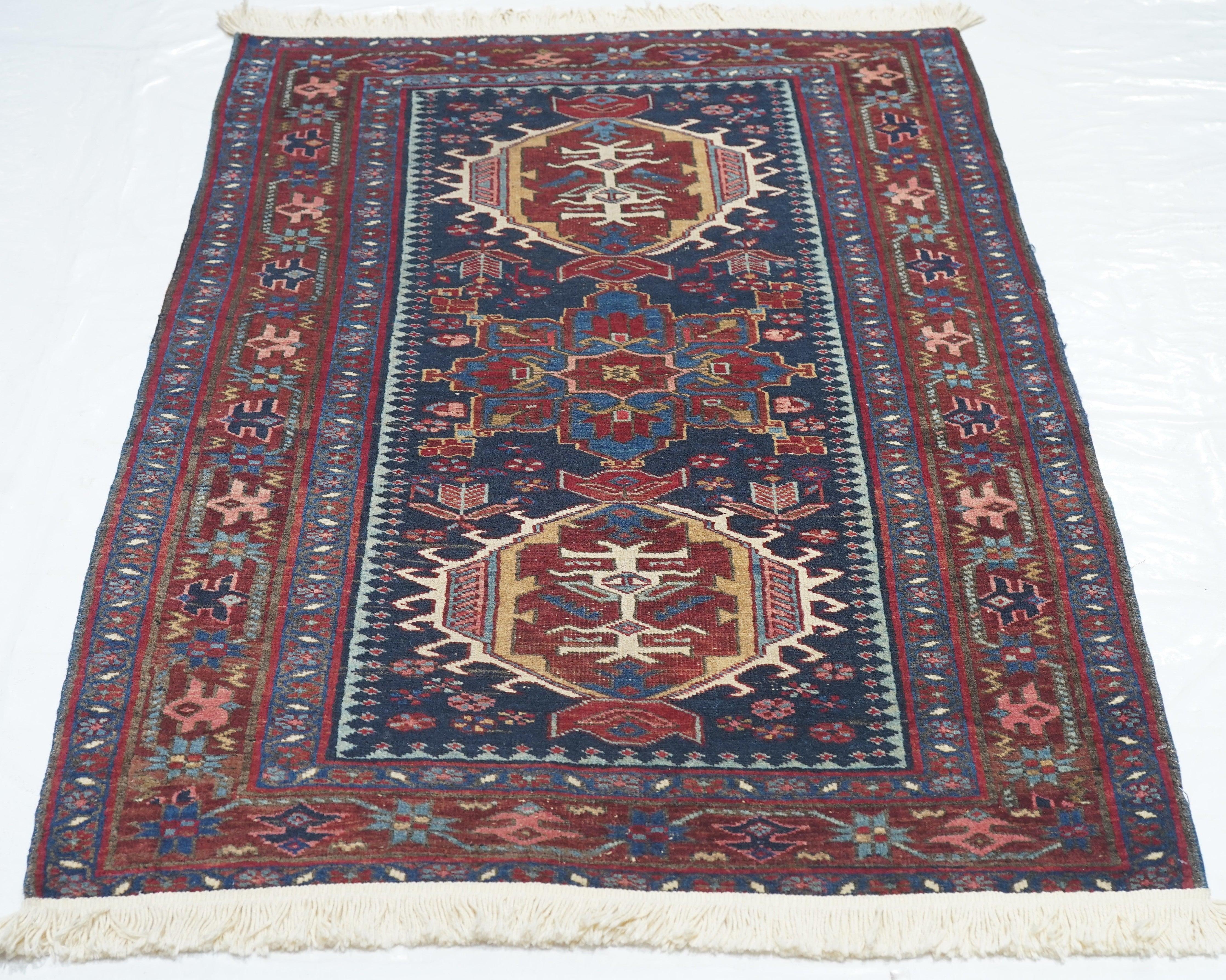 Antique Heriz Rug 3'0