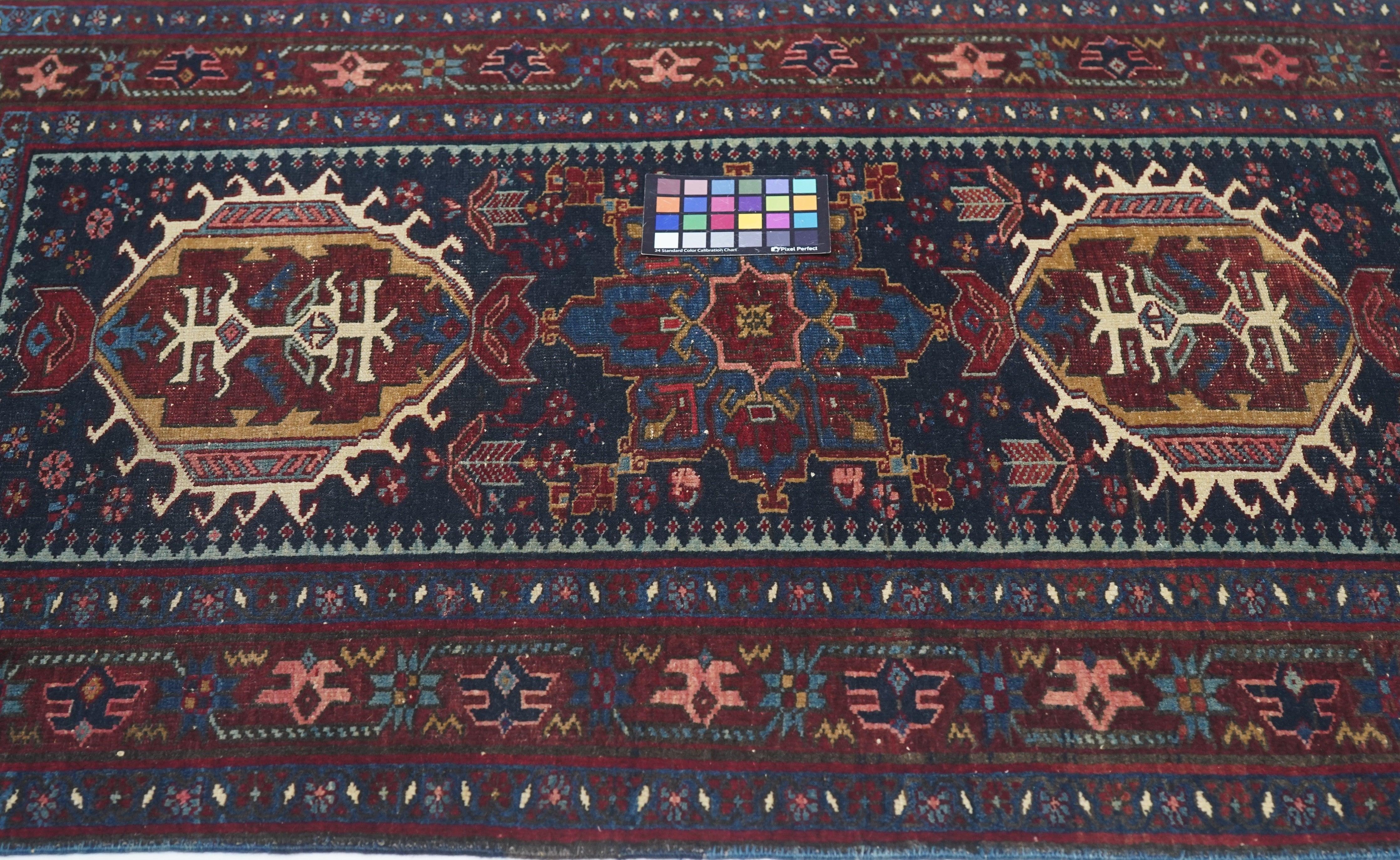 Antique Heriz Rug 3'0