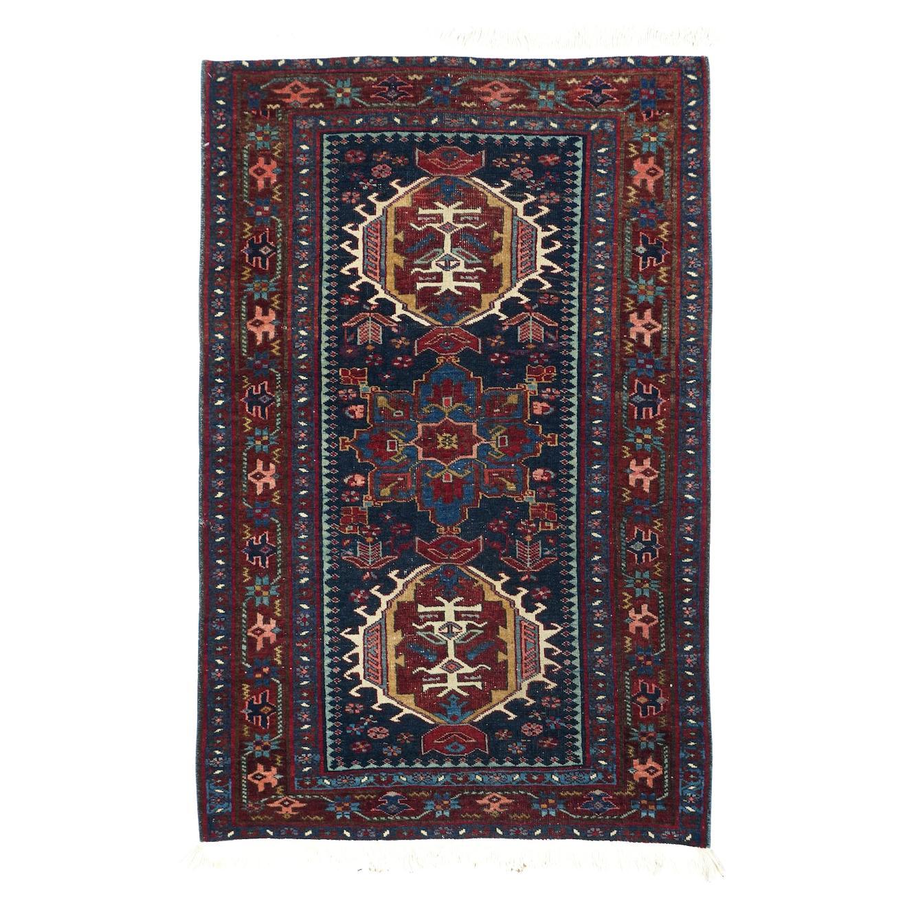 Antique Heriz Rug 3'0" x 5'0"