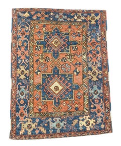 Tapis Heriz ancien 3'3'' x 4'2''