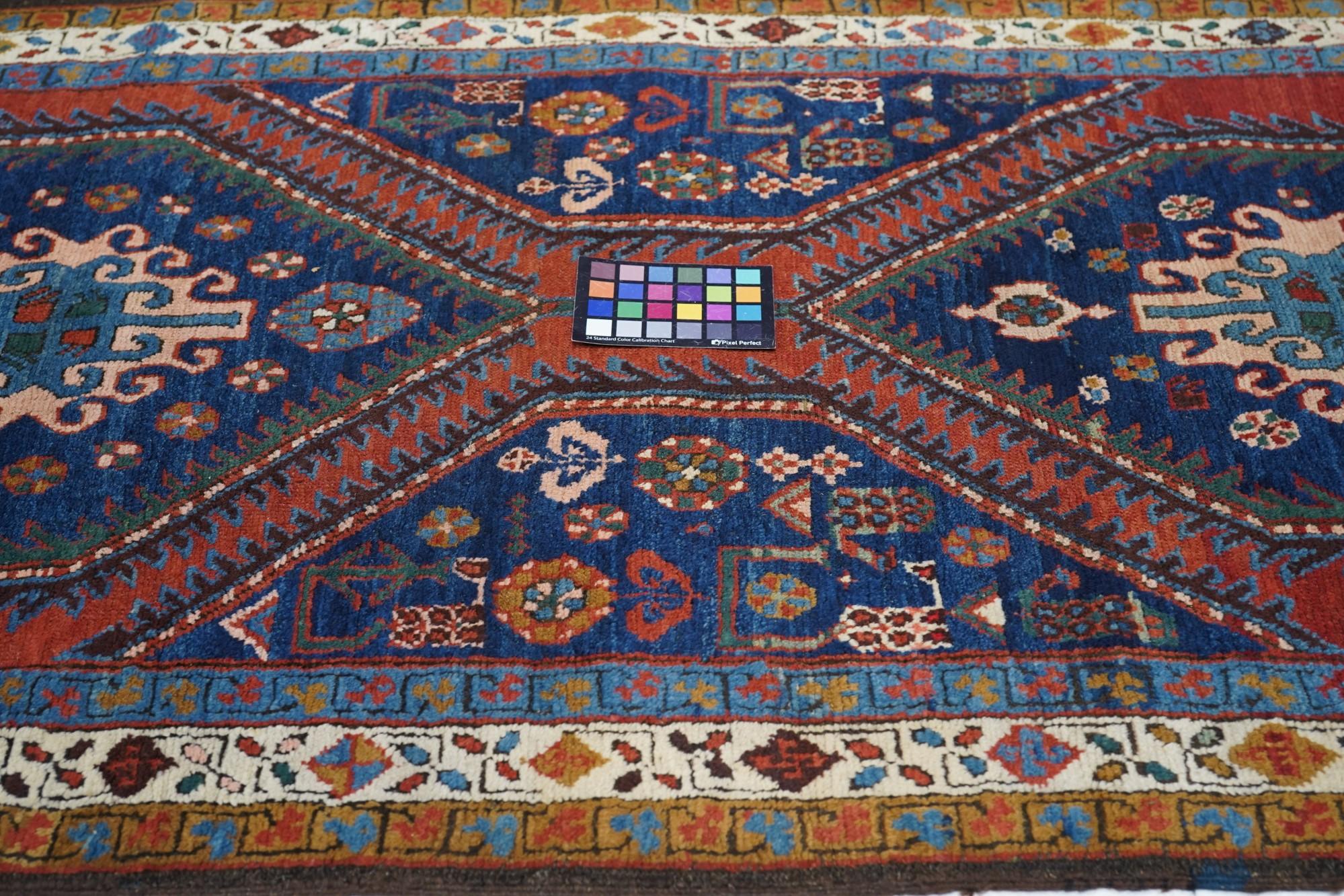 Antique Heriz Rug  For Sale 3