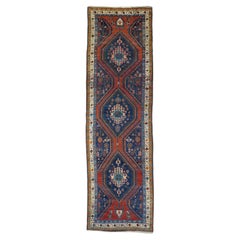 Tapis Heriz ancien de 3'5'' x 11'8'' pouces