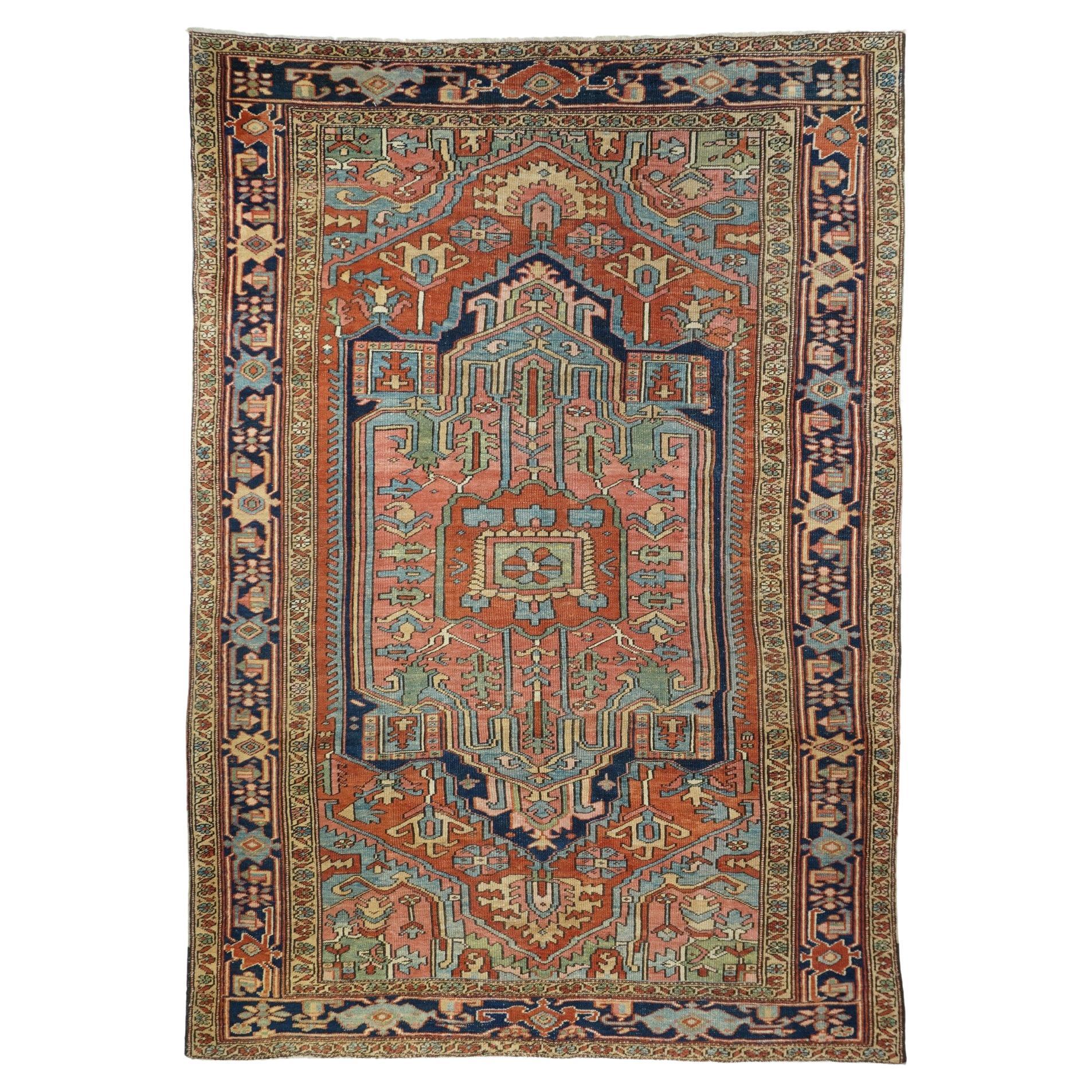How can I spot a real Sarouk rug?