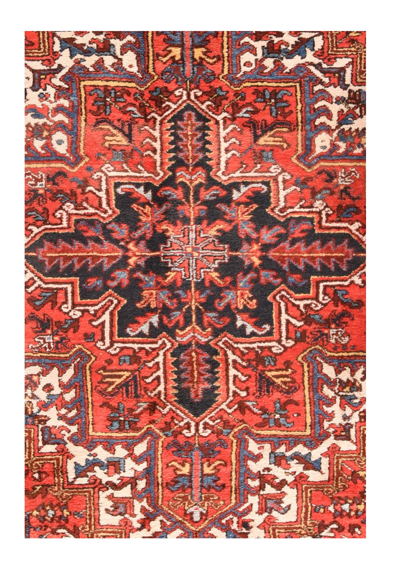 Alfombra Heriz Antigua 7'9'' x 10'11'' Persa en venta