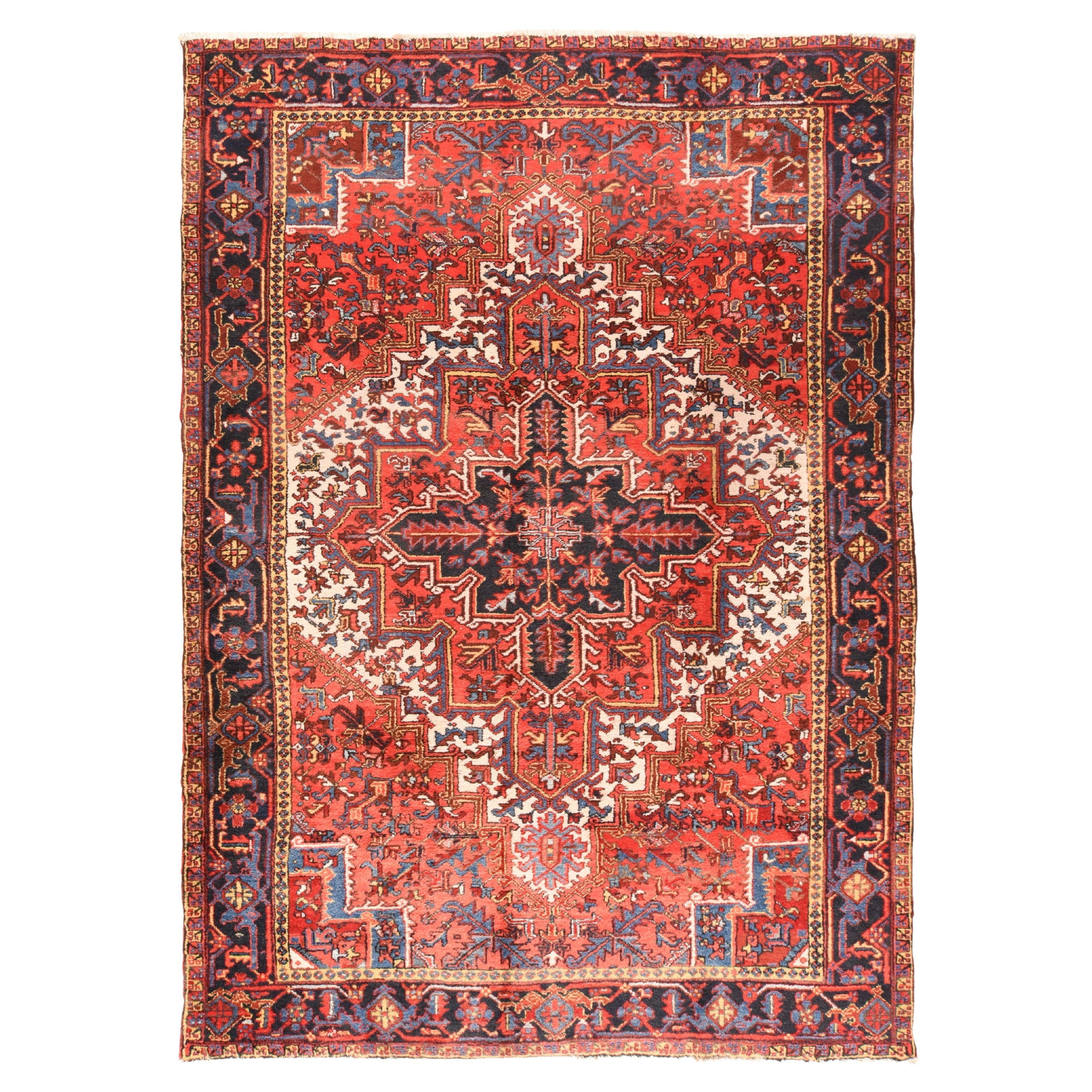 Antique Heriz Rug 7'9'' x 10'11''