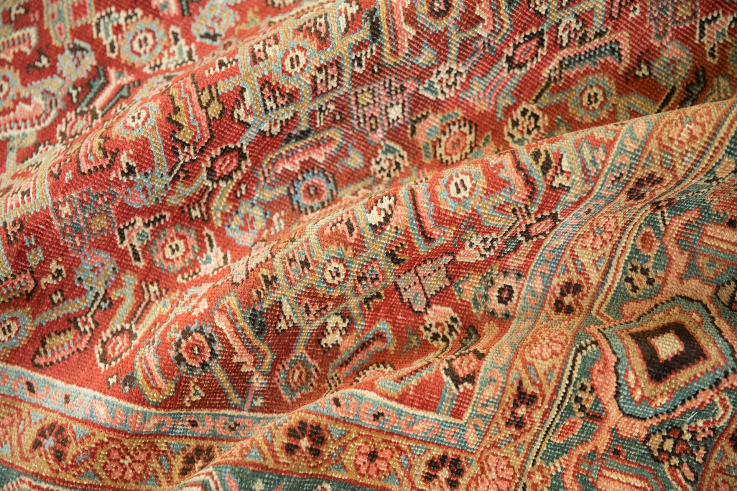 Antique Heriz Rug For Sale 2