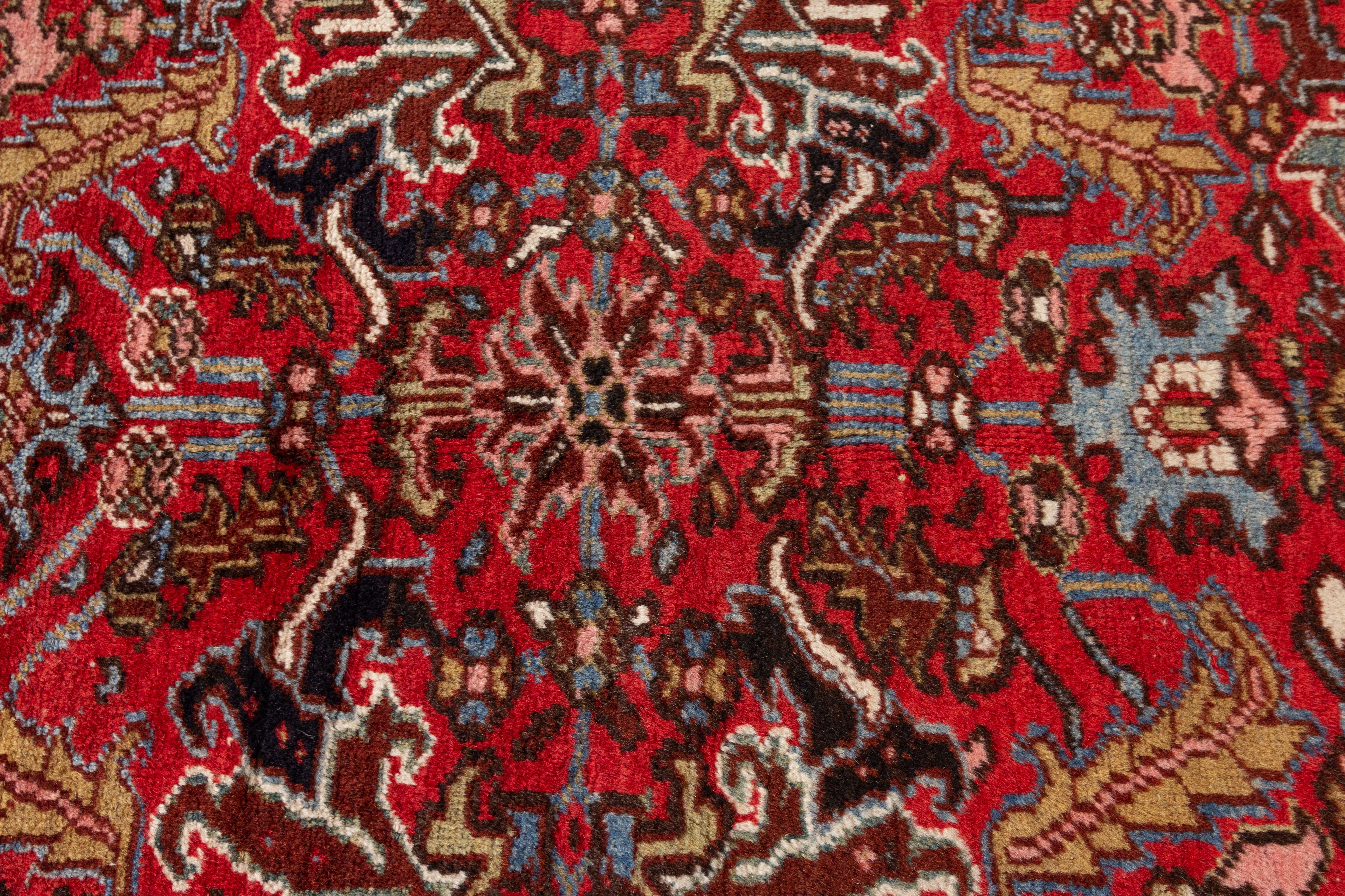 Antique Heriz Rug For Sale 1